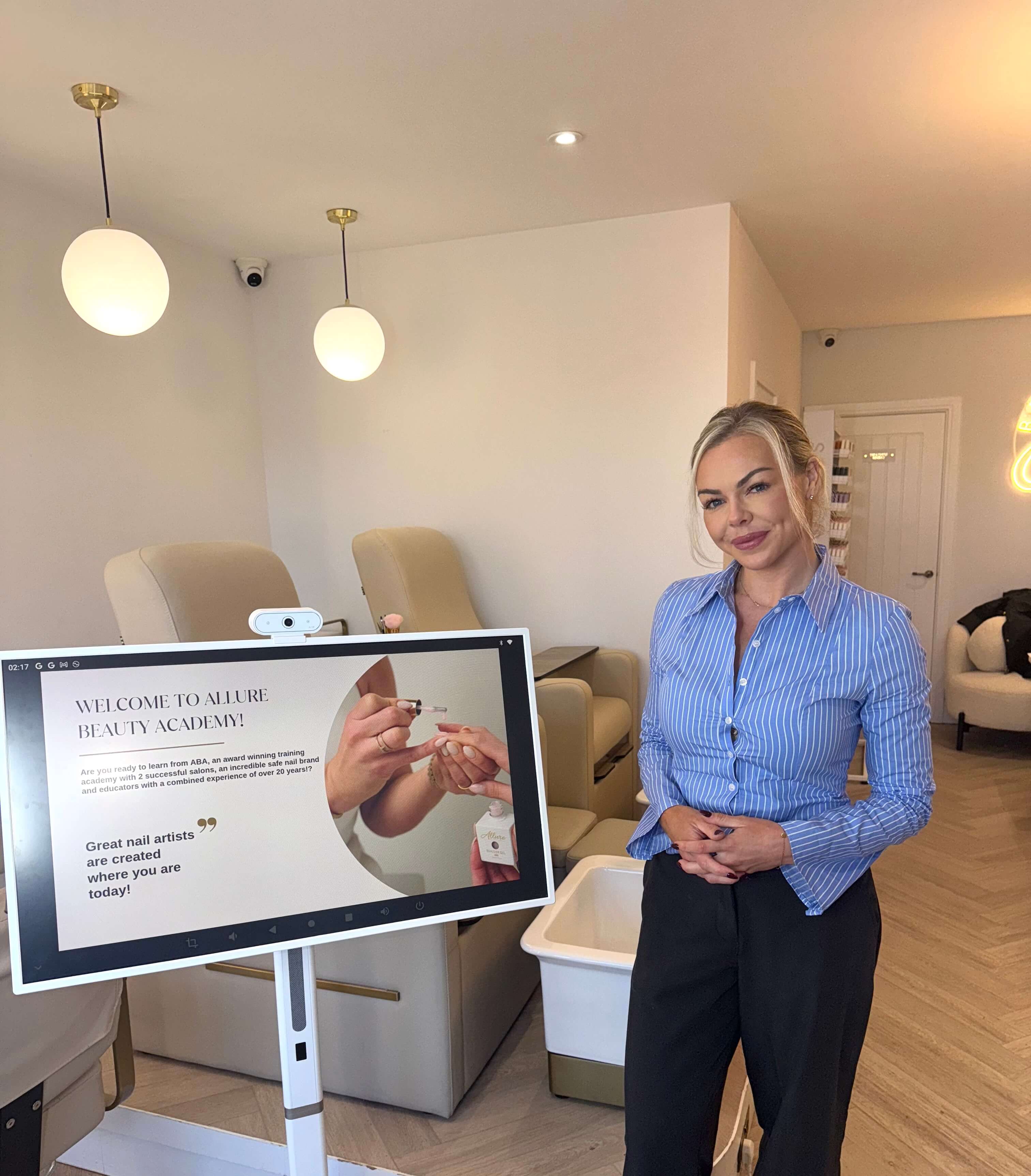 Allure Nails Beauty Salon Training