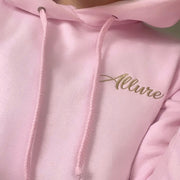 Baby Pink Allure Hoodie