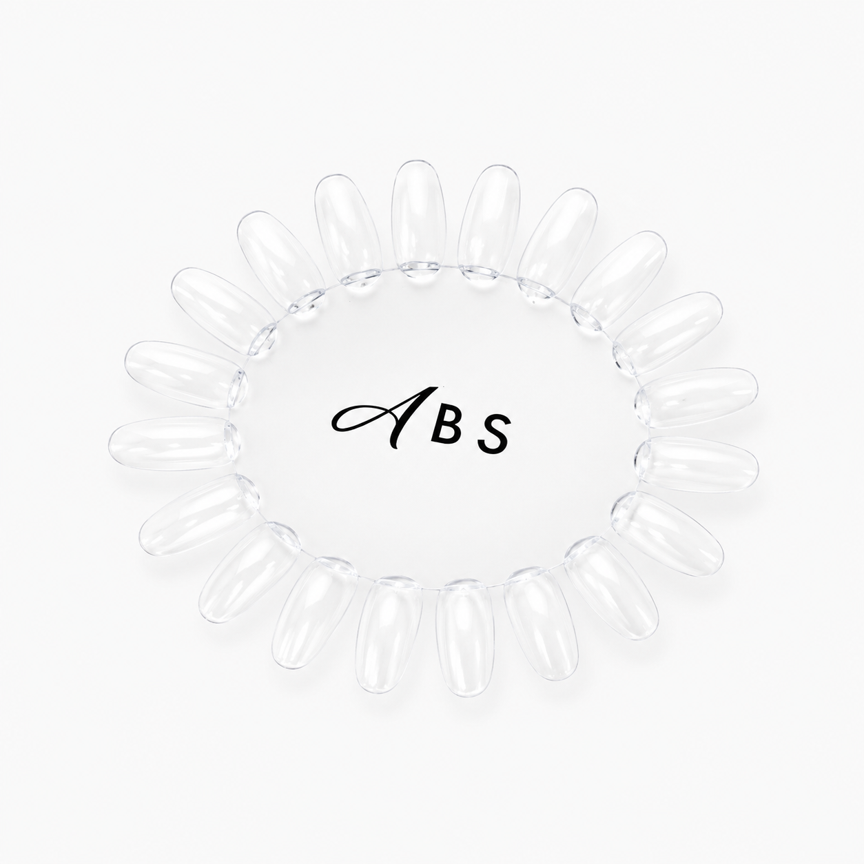 ABS Nail Art Palette - Colour display
