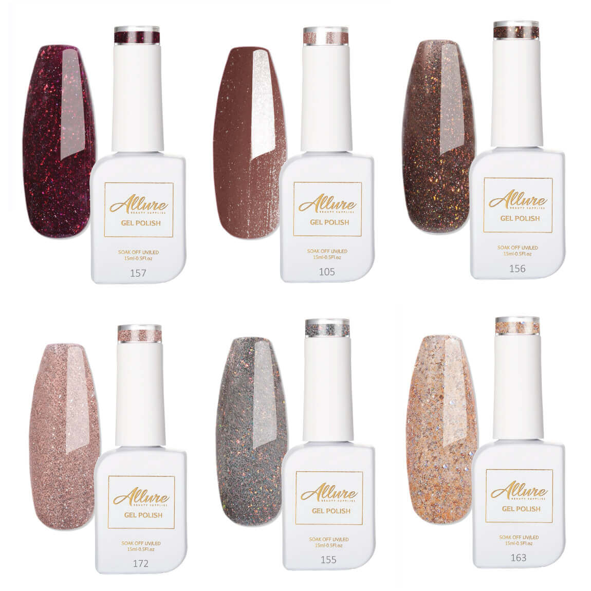 Full Allure Gel Colour Range