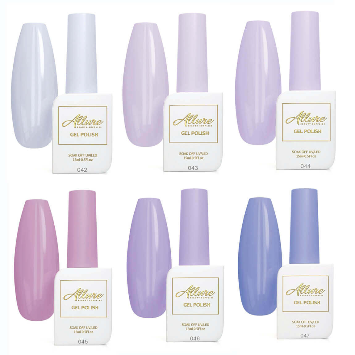 Full Allure Gel Colour Range