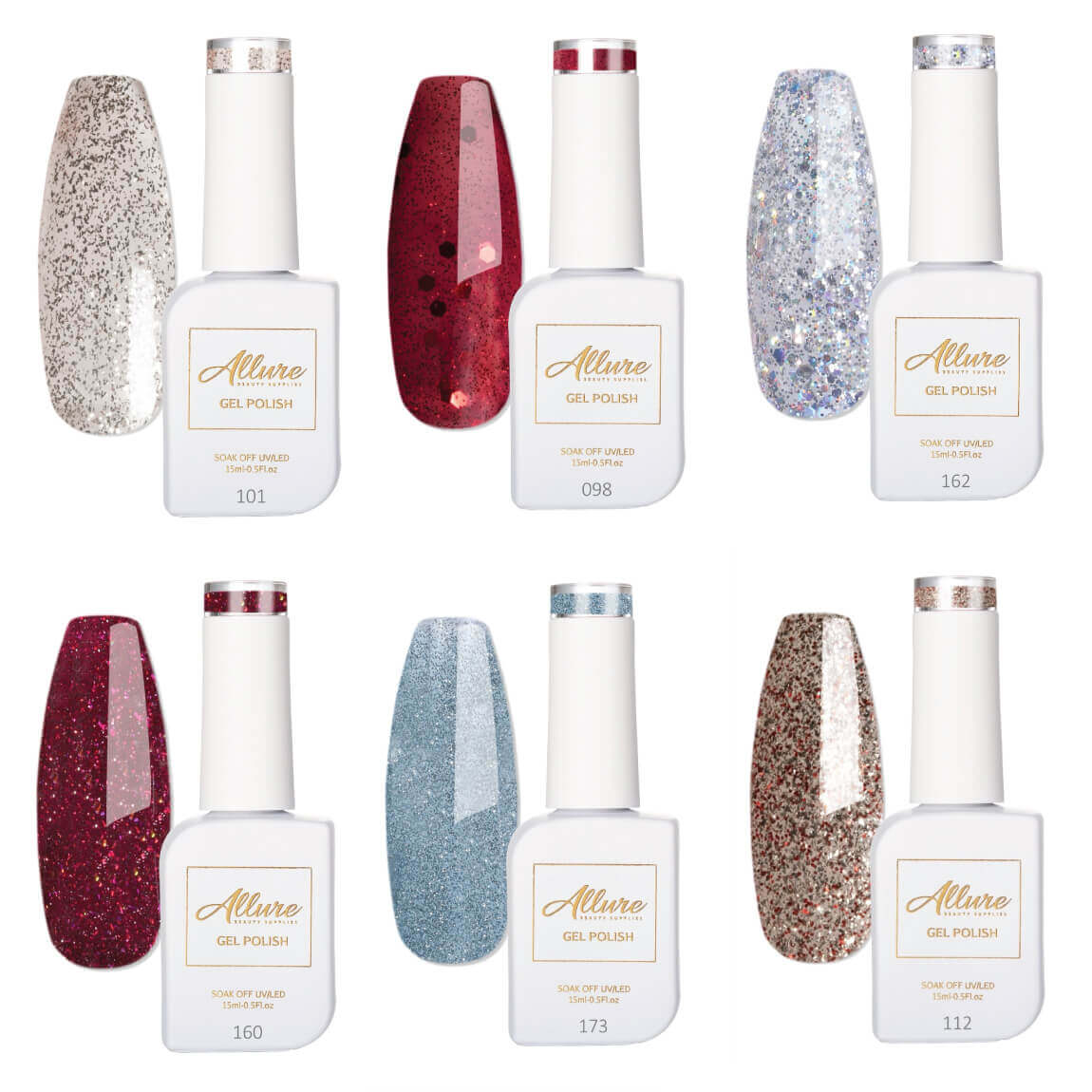 Full Allure Gel Colour Range