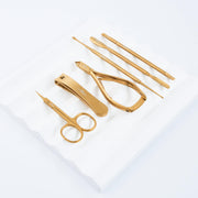 Professional Gold Nail Prep Tool Kit – All 6 Pieces