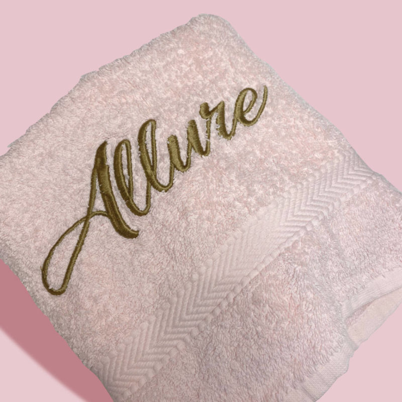 Baby Pink Allure Towel